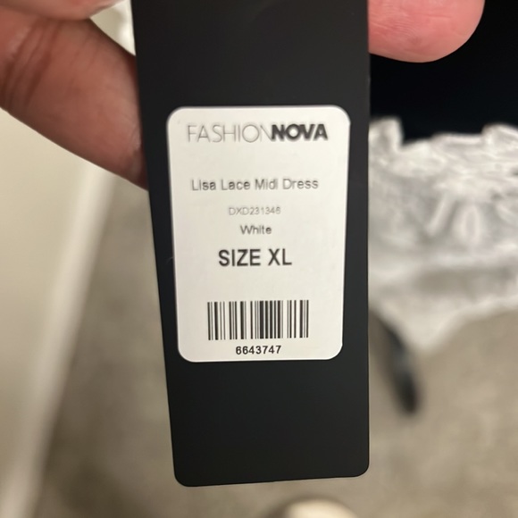 Fashion Nova Lisa Lace Dress XL - Picture 6 of 11